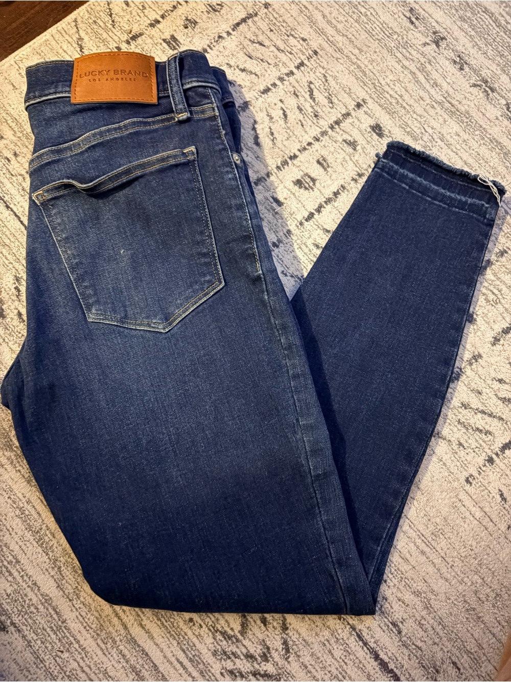 Lucky Brand Dark Indigo Skinny Jeans
